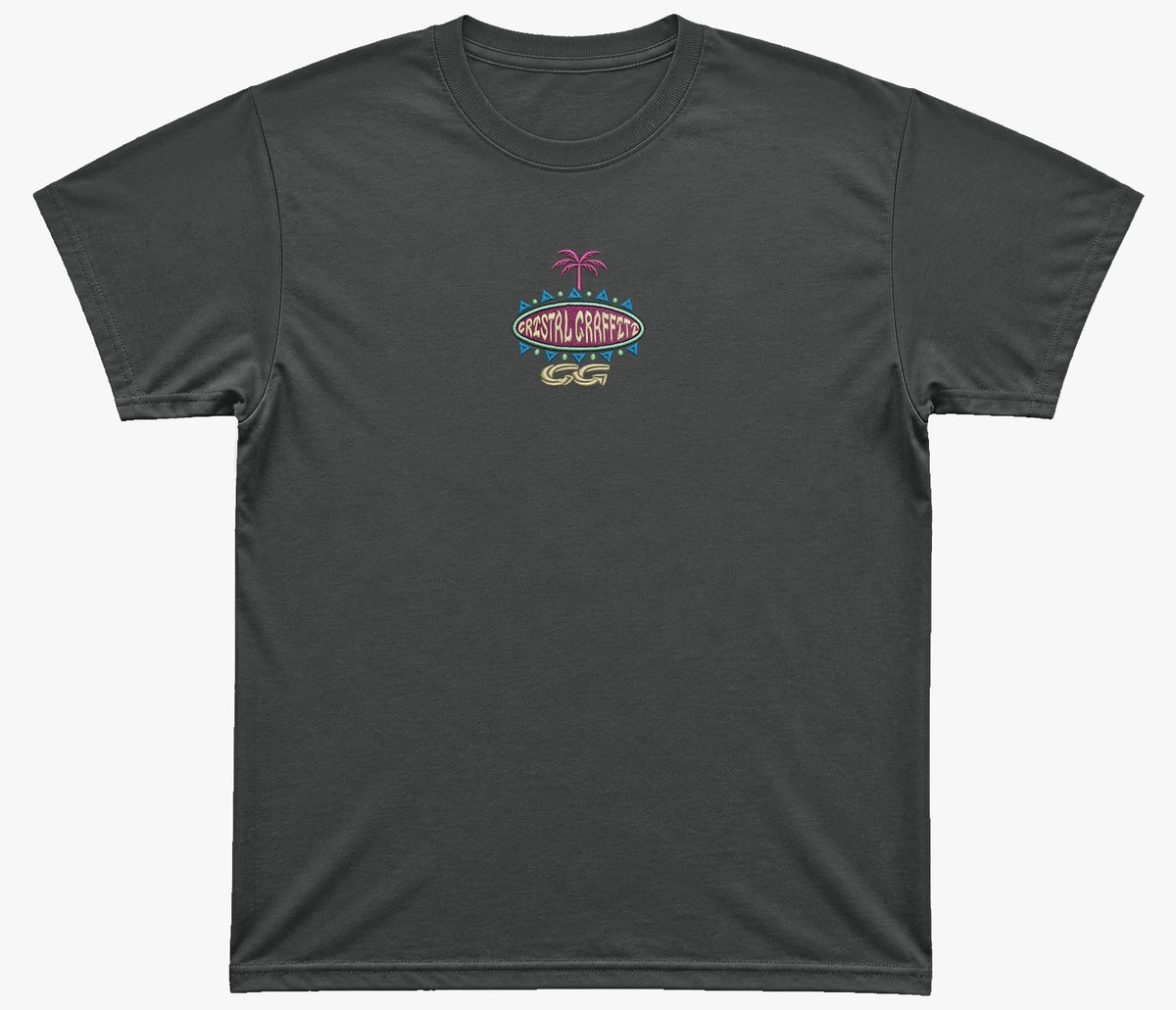 Camiseta Cristal Graffiti - Cinza - Tropical Legacy