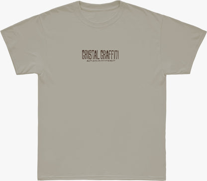 Camiseta Cristal Graffiti - Bege - Made For
