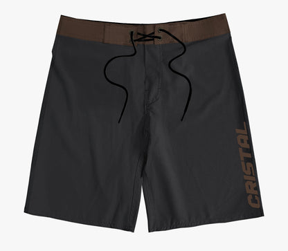 Walkshort Cristal Graffiti - Cinza & Marrom - Fatal