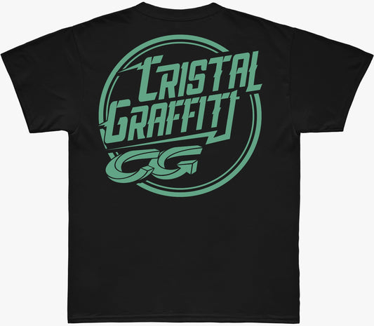 Camiseta Cristal Graffiti - Preto - CG