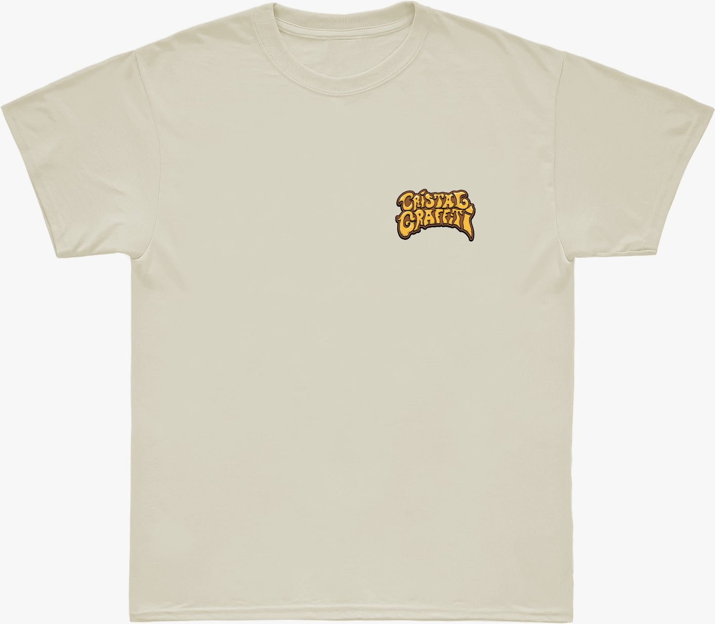 Camiseta Cristal Graffiti - Cinza Claro - Andre Surf Hawaii - Oversized