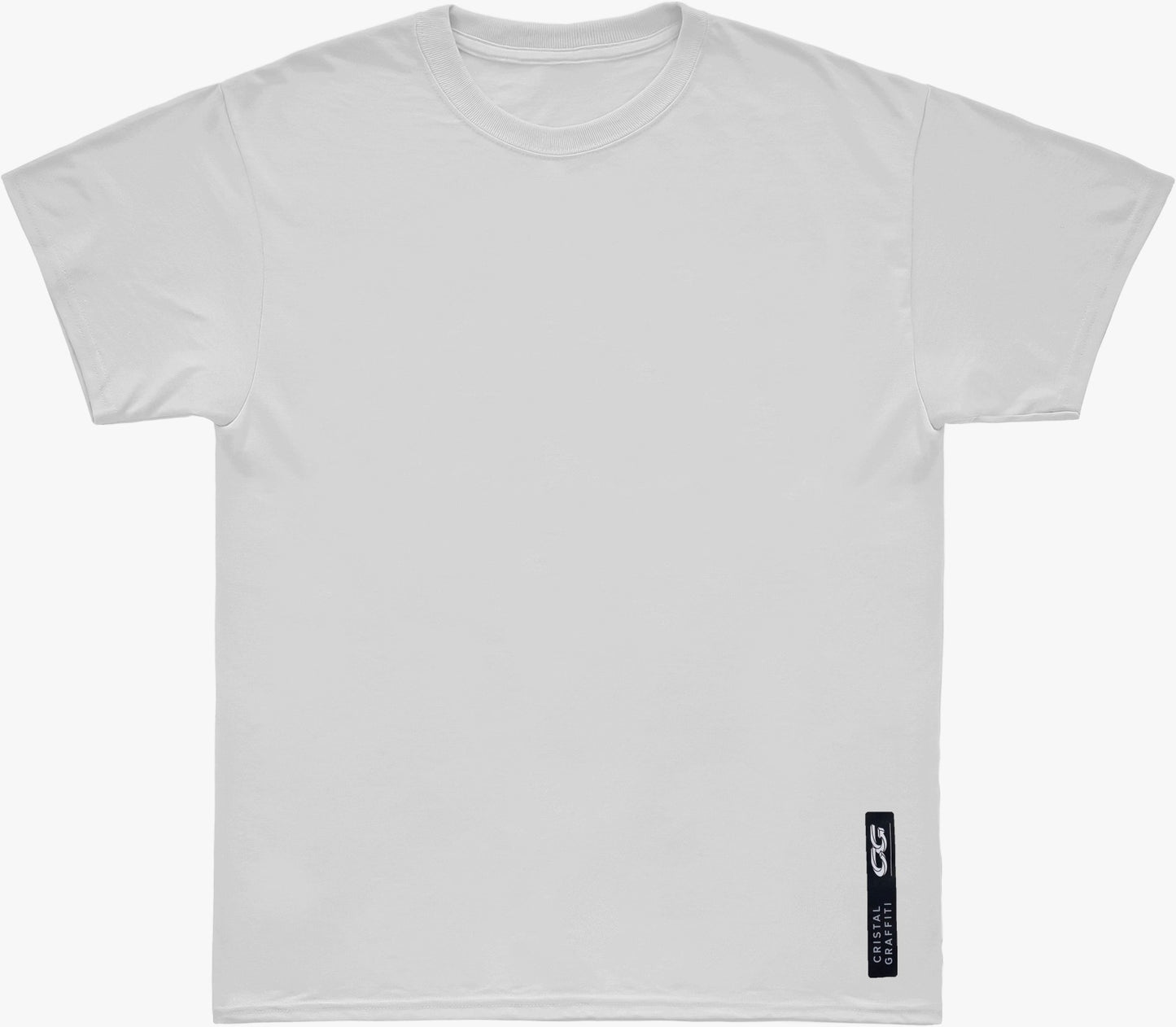 Camiseta Cristal Graffiti - Branca - Basic Lisa