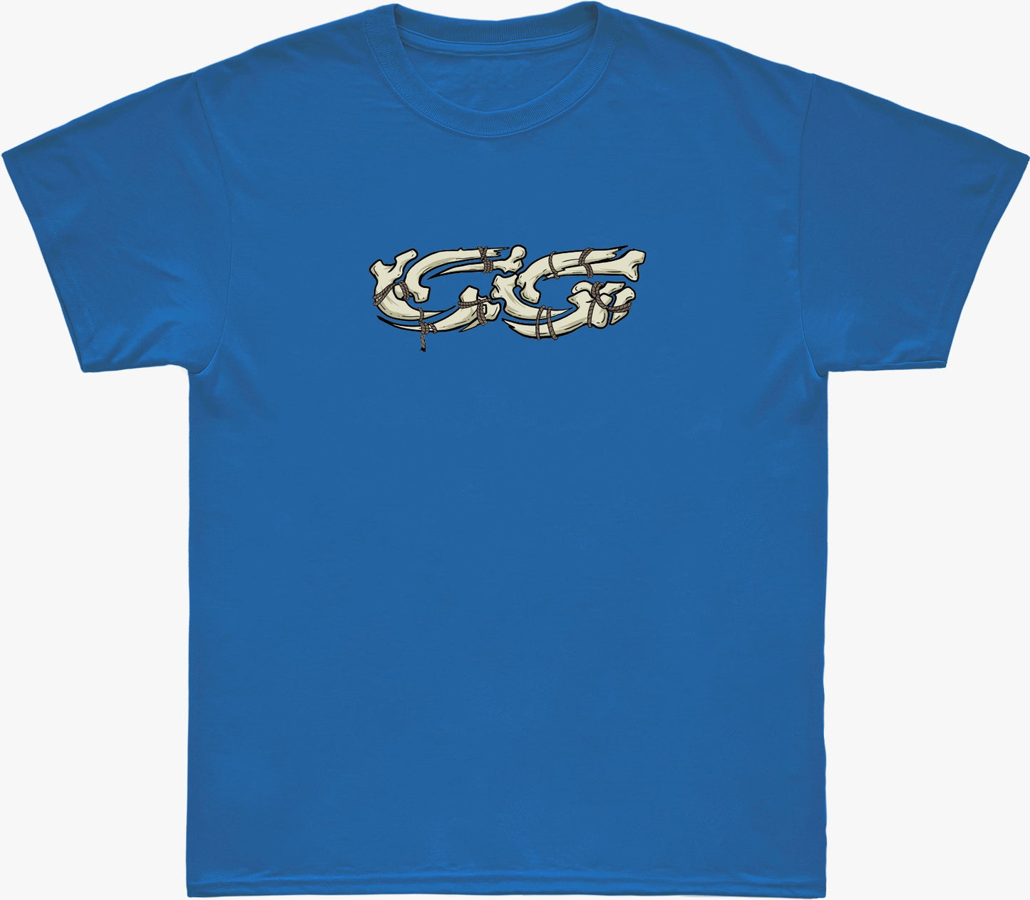 Camiseta Cristal Graffiti - Azul -  Beach Bones CG