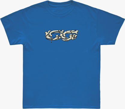 Camiseta Cristal Graffiti - Azul -  Beach Bones CG