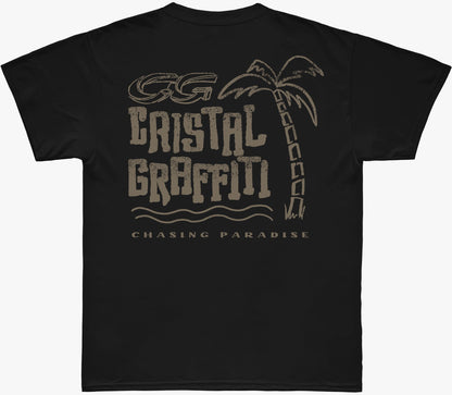 Camiseta Cristal Graffiti - Preto - Paradise