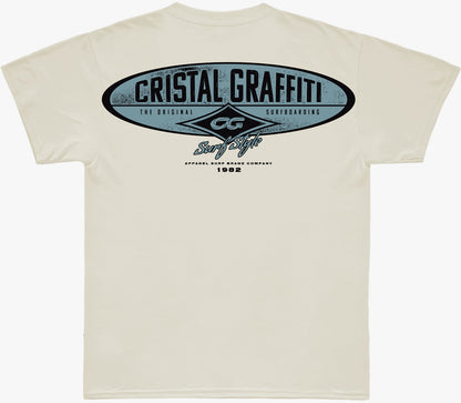 Camiseta Cristal Graffiti - Off White - 1982