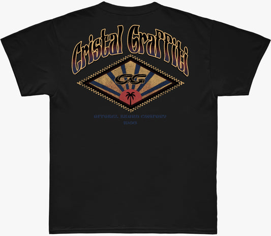 Camiseta Cristal Graffiti - Preto - CG 1982