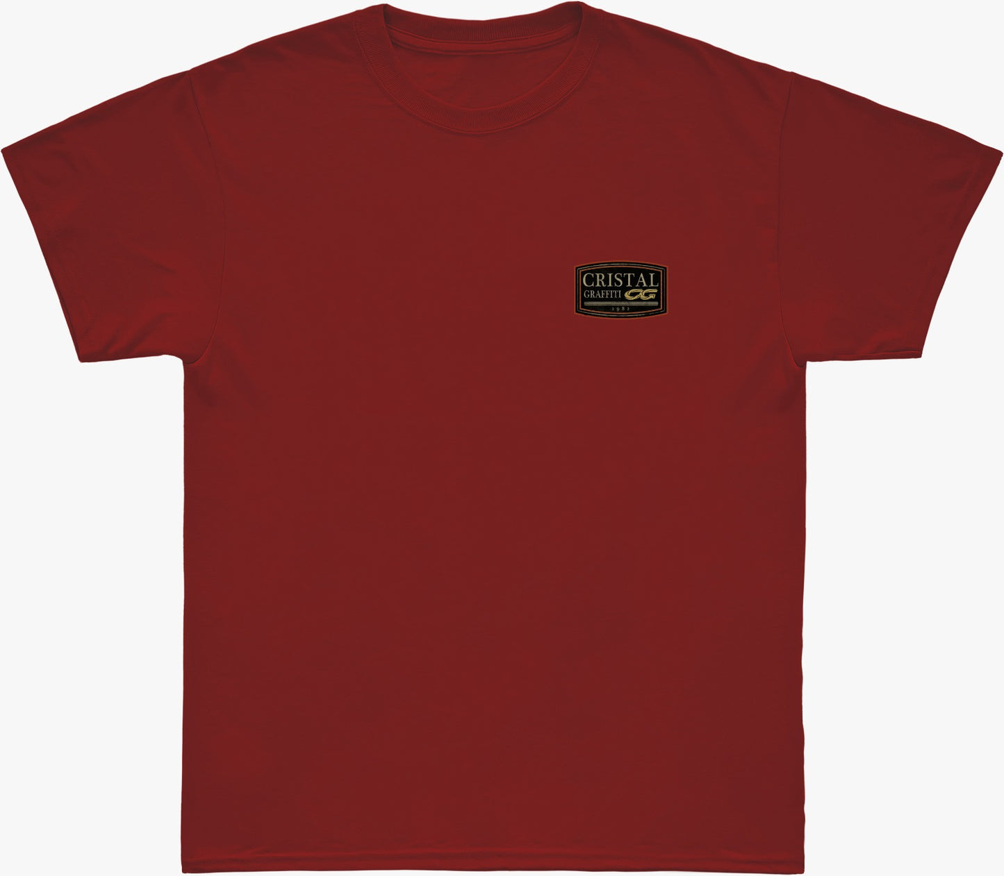 Camiseta Cristal Graffiti - Vermelho - Selo Grafite