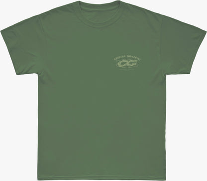 Camiseta Cristal Graffiti - Verde - Style