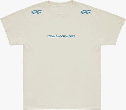 Camiseta Cristal Graffiti - Off White - Original