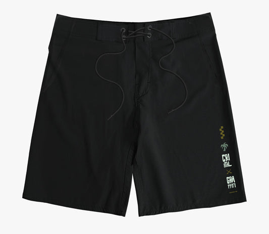 Walkshort  Cristal Graffiti - Azul Marinho - Coconut Tree