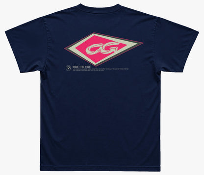 Camiseta Cristal Graffiti - Azul - Ride