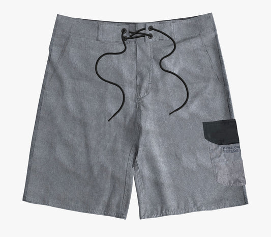 Walkshort Cristal Graffiti - Cinza - Pocket