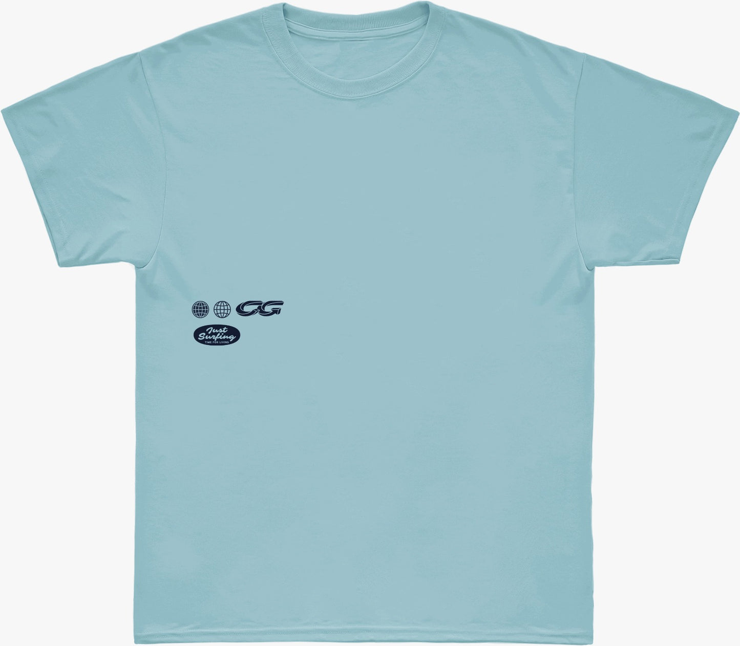 Camiseta Cristal Graffiti - Azul Claro - Surfing