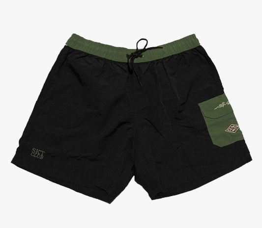 Short VOXX - Verde & Preto - Cargo