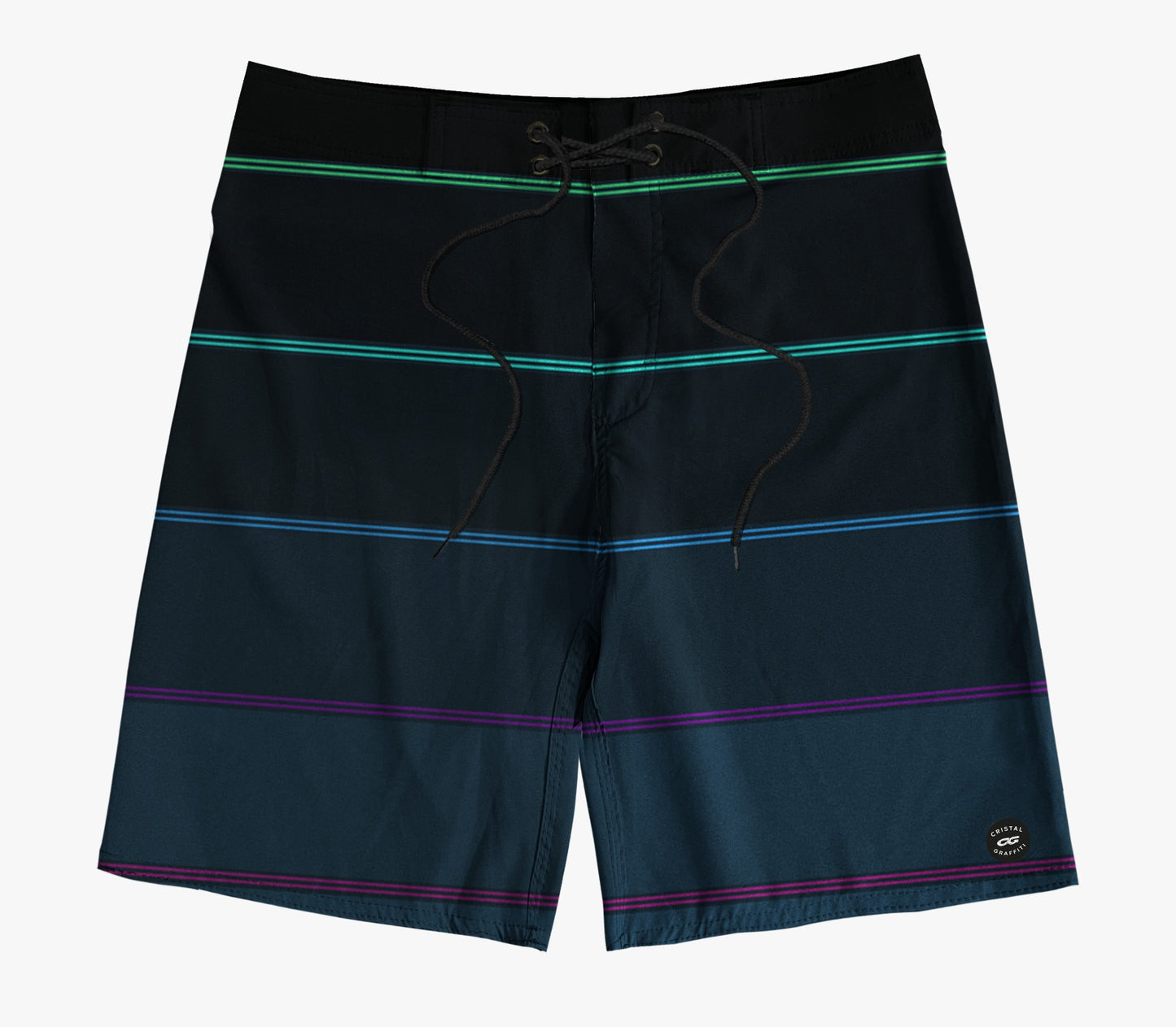 Boardshort  Cristal Graffiti - Neon Led