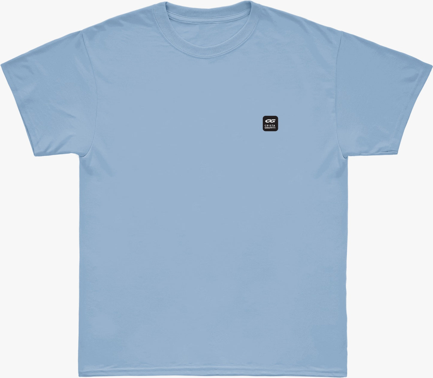 Camiseta Cristal Graffiti - Azul Claro - Basic