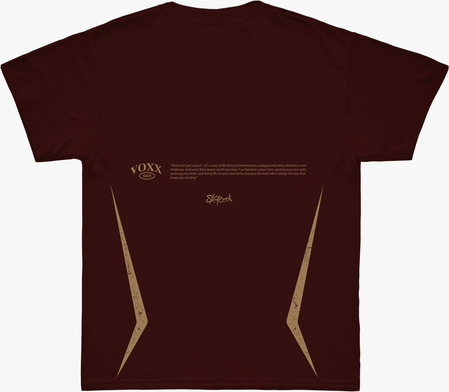 Camiseta Voxx - Vinho - SK8