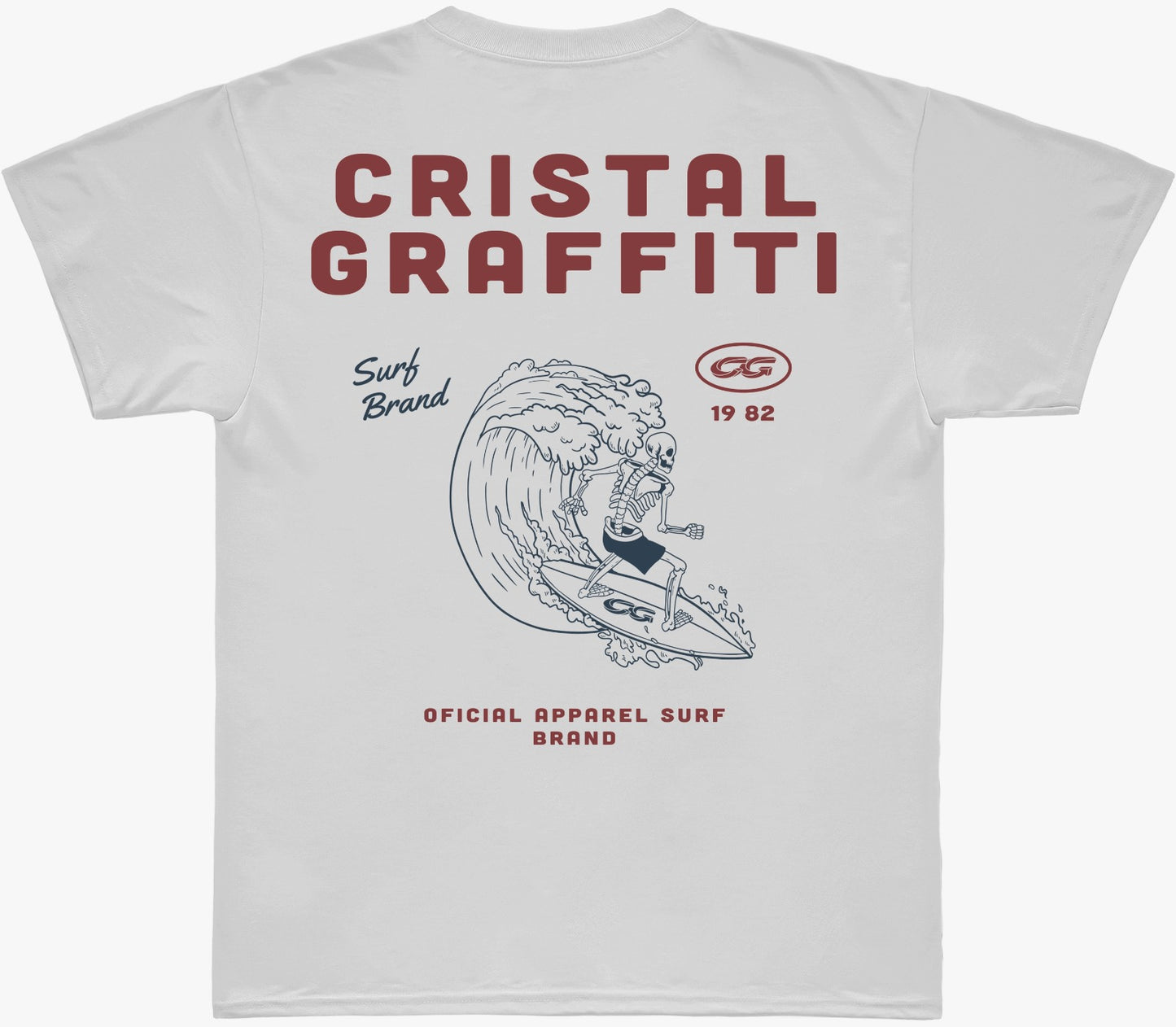 Camiseta Cristal Graffiti - Branca - Oficial