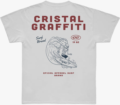 Camiseta Cristal Graffiti - Branca - Oficial