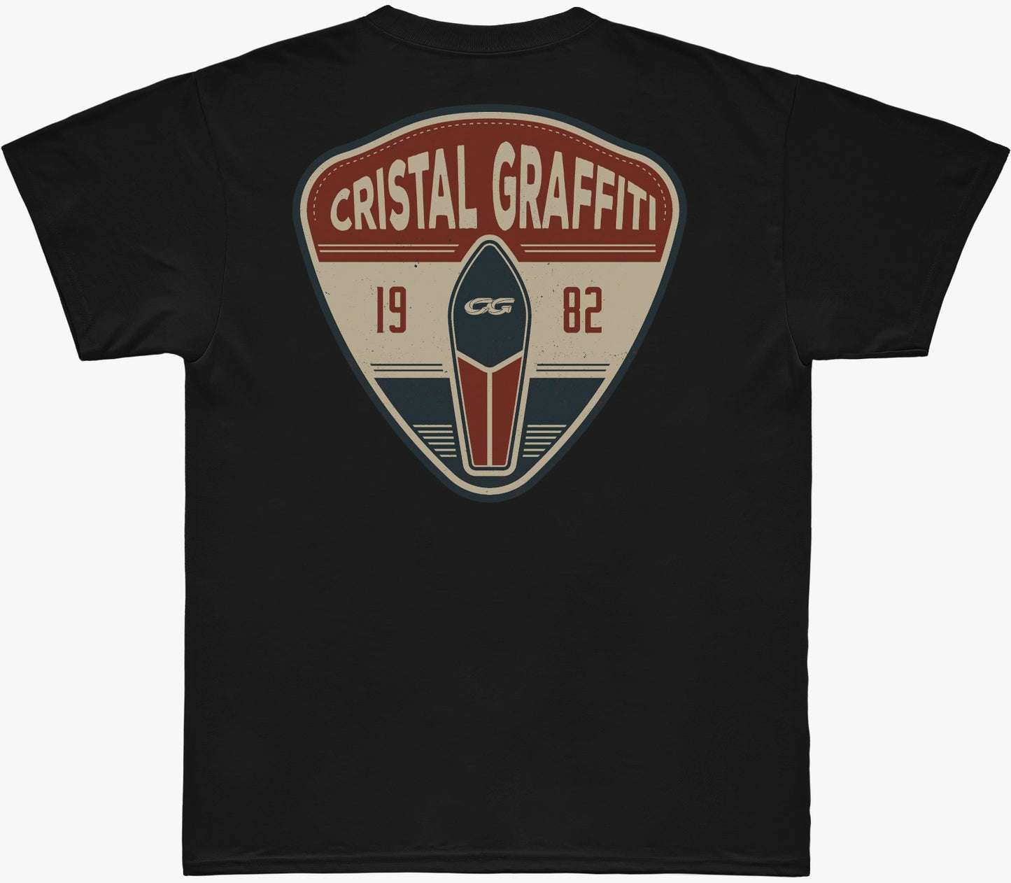 Camiseta Cristal Graffiti - Preto - Prancha 82