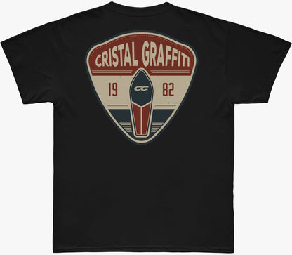 Camiseta Cristal Graffiti - Preto - Prancha 82