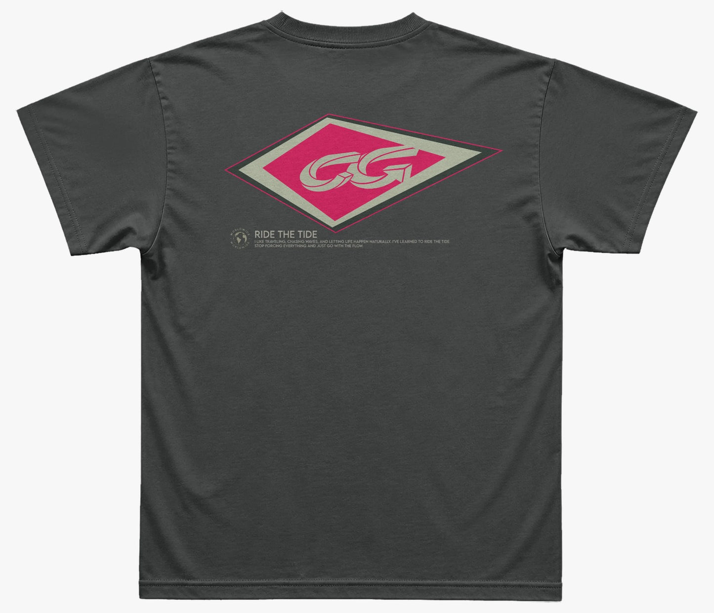 Camiseta Cristal Graffiti - Cinza - Ride