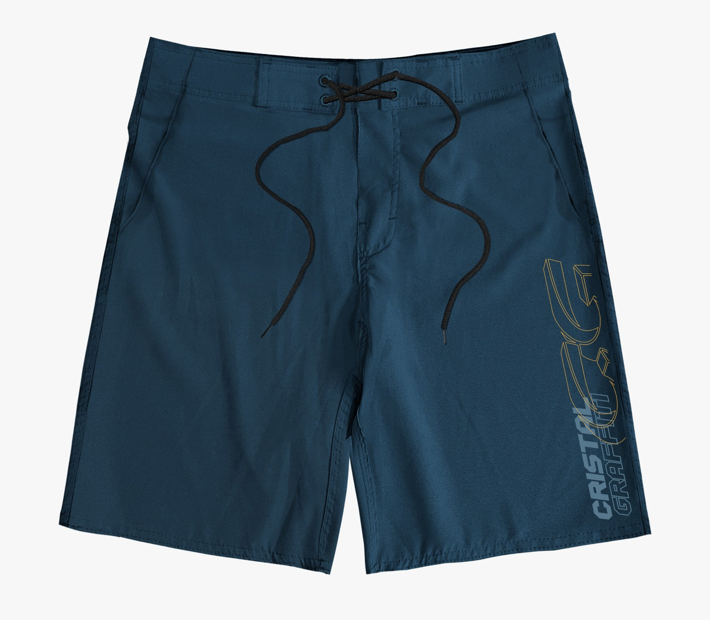 Walkshort Cristal Graffiti - Azul Marinho - Flex