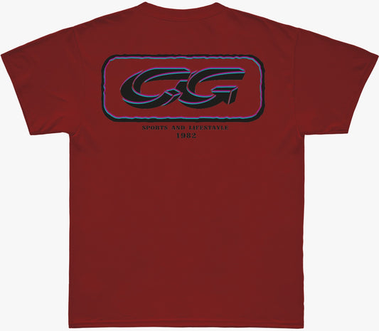 Camiseta Cristal Graffiti - Vermelha - Sports