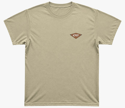 Camiseta Cristal Graffiti  - Bege - Surfboard