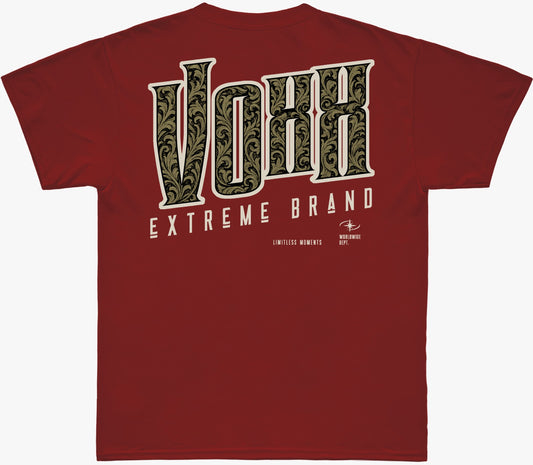 Camiseta Voxx - Vermelho - Bordado