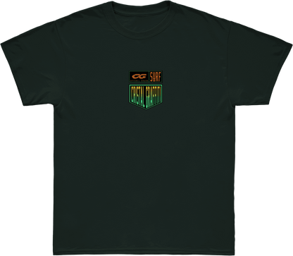 Camiseta Cristal Graffiti - Verde - Escudo Surf