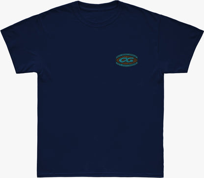 Camiseta Cristal Graffiti - Azul Marinho - Surfboard