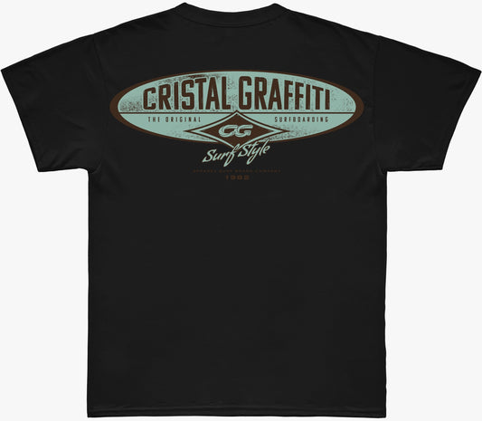 Camiseta Cristal Graffiti - Preta - 1982