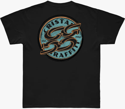 Camiseta Cristal Graffiti - Preto - Est. 1982