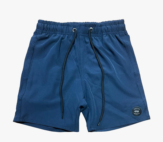 Short Elastico Cristal Graffiti - Basic - Azul - Infantil