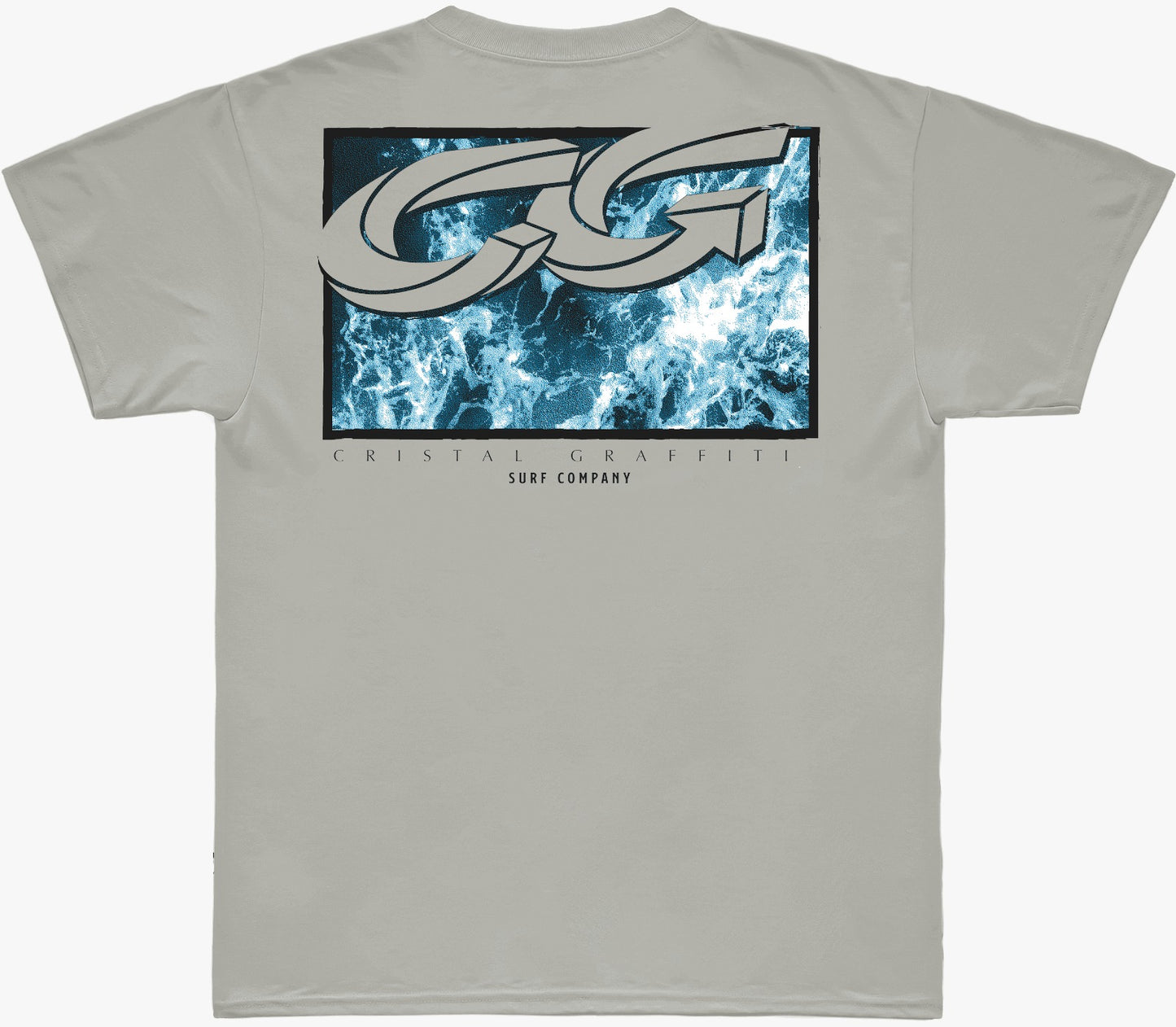 Camiseta Cristal Graffiti - Cinza - Surf Company