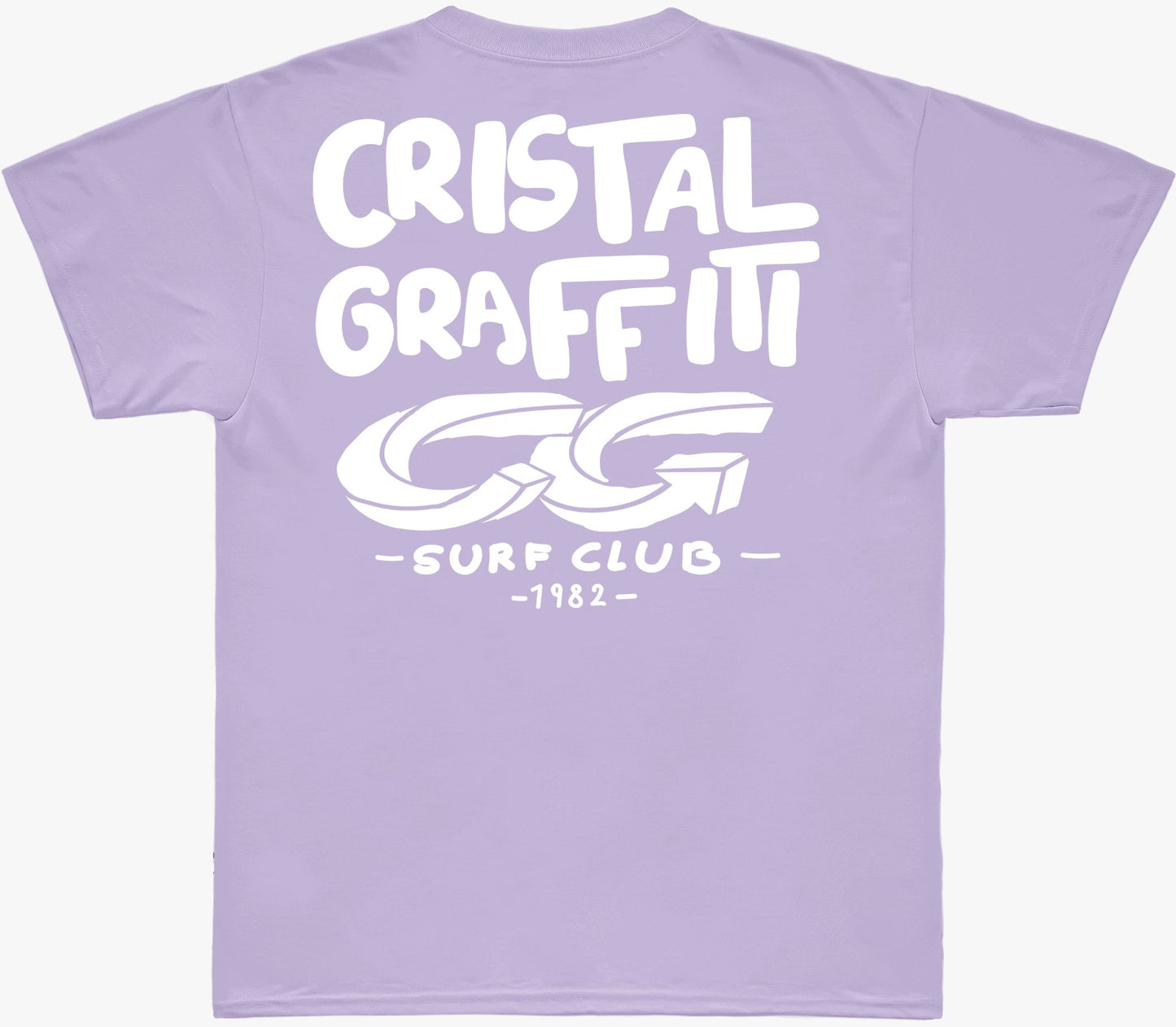 Camiseta Cristal Graffiti - Lilás - Surf Club