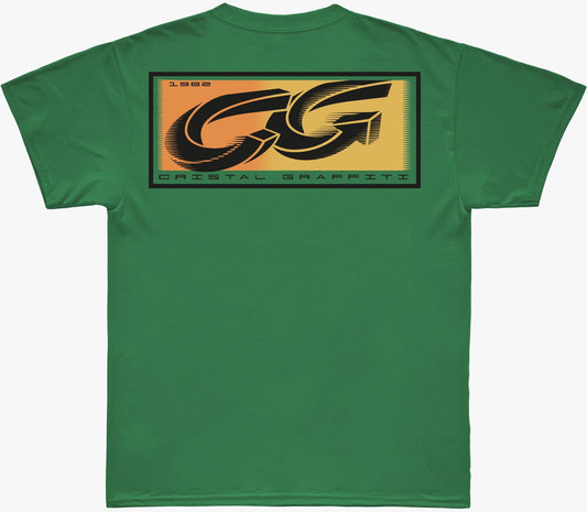 Camiseta Cristal Graffiti - Verde - New 1982