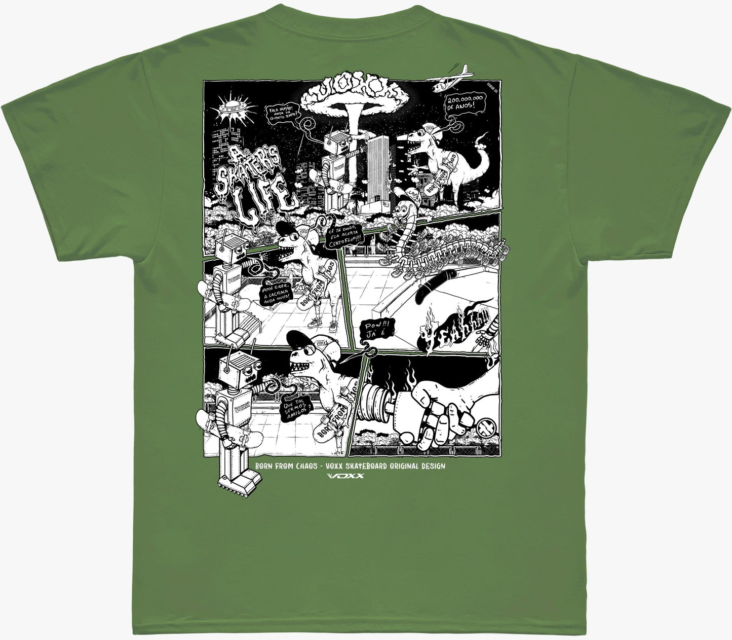 Camiseta Voxx Oversized - Verde - Original Design
