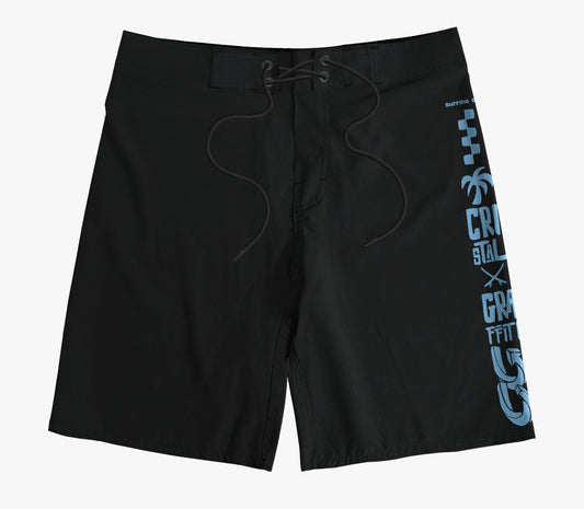 Boardshort Cristal Graffiti - Preto - Summer
