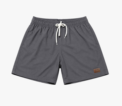 Short de Linho Cristal Graffiti - Cinza