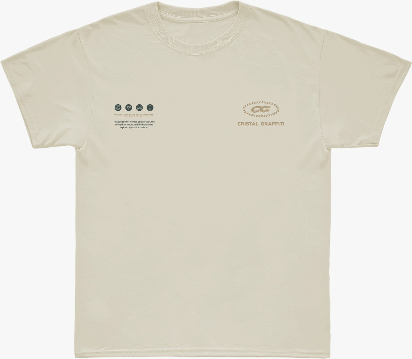 Camiseta Cristal Graffiti  - Off  - Brand
