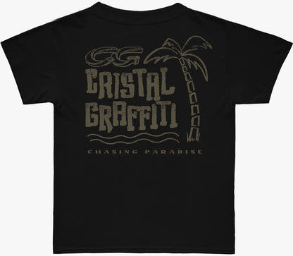 Camiseta Cristal Graffiti - Preto - Paradise Infantil