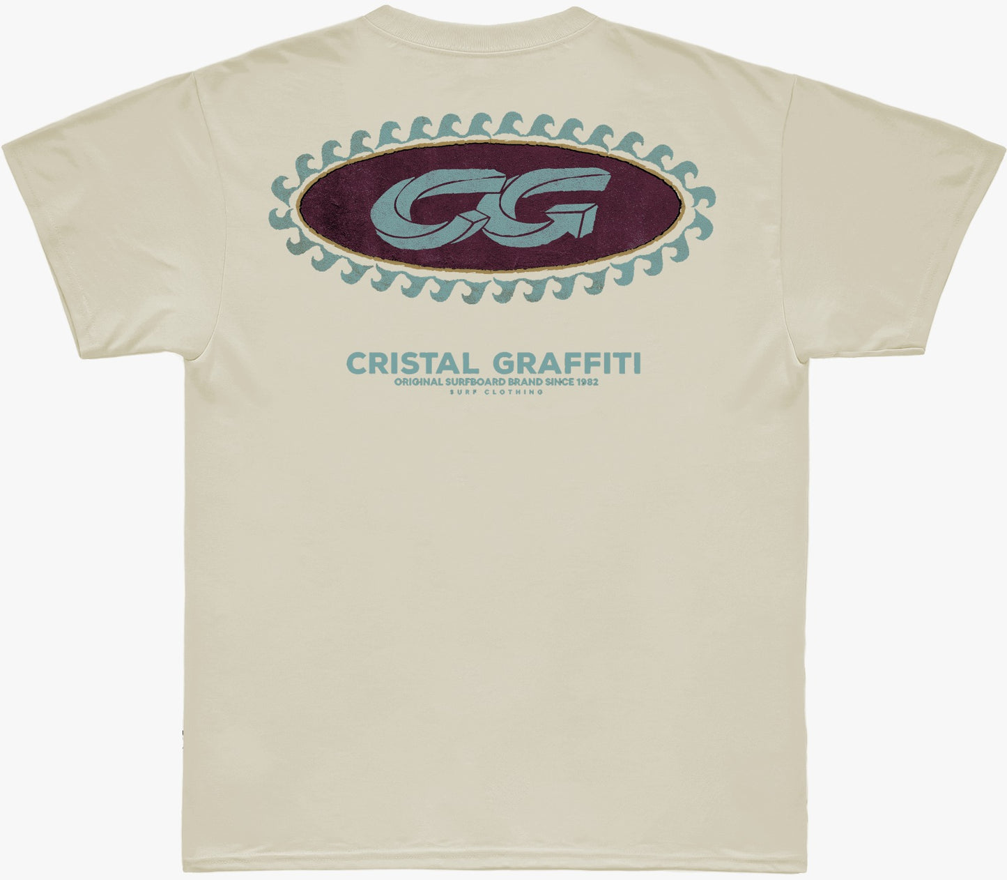 Camiseta Cristal Graffiti - Off White - Original