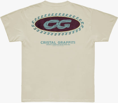 Camiseta Cristal Graffiti - Off White - Original