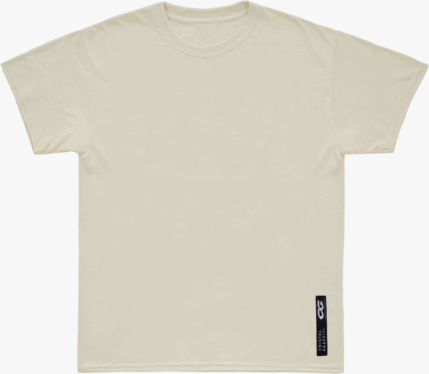 Camiseta Cristal Graffiti - Off White - Basic Lisa