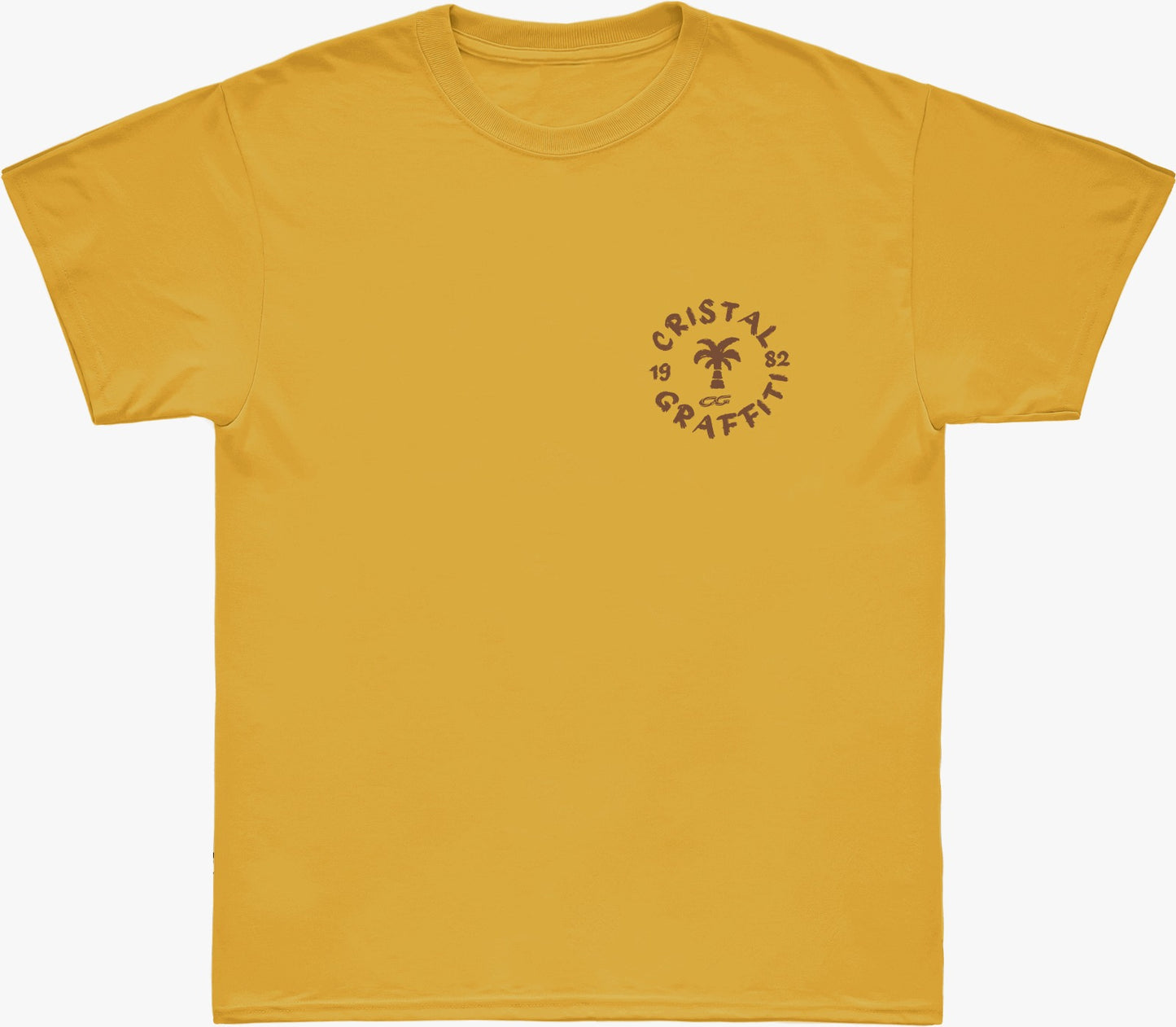 Camiseta Cristal Graffiti - Amarelo - Coconut Tree 19