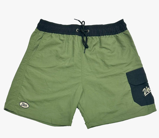Short Cargo Voxx - Verde e Preto