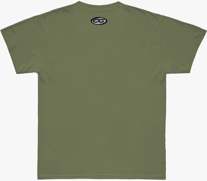 Camiseta Cristal Graffiti - Verde - Interactive Technology - Oversized